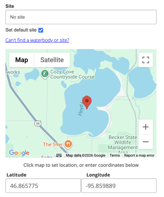 lake observer screenshot