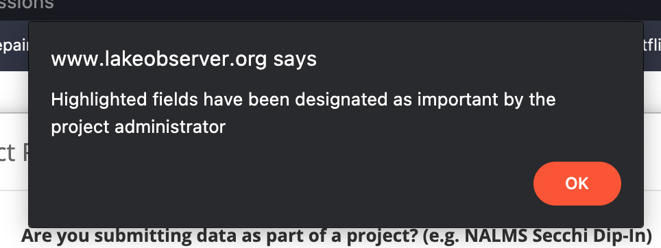 lake observer screenshot